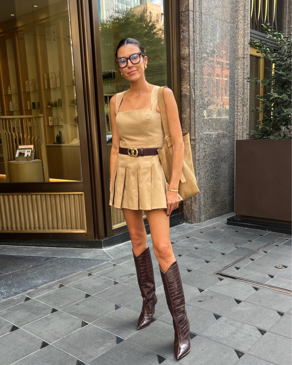 My dress, boots & leather version of my bag are all on sale for the Shopbop sale 🤎 save up yo 25% off with code: STYLE 

Shopbop sale, brown boots, leather boots, boots sale, knee high boots, western boots, tan dress, bucket bag, date night outfit, fall outfits, Shopbop, Christine Andrew 

#LTKFindsUnder100 #LTKStyleTip #LTKSaleAlert