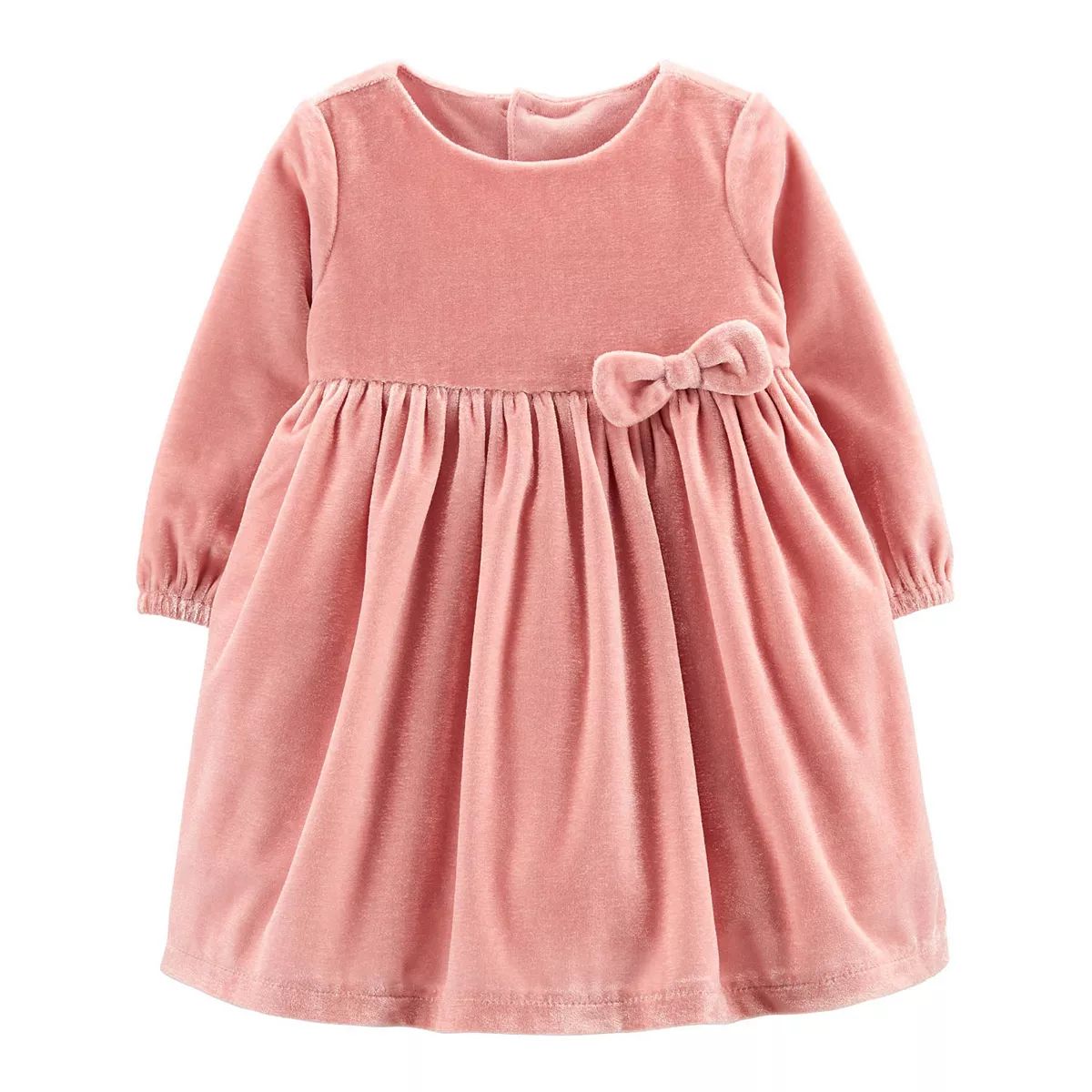 Baby Girls Carter's Velour Holiday Dress | Kohl's