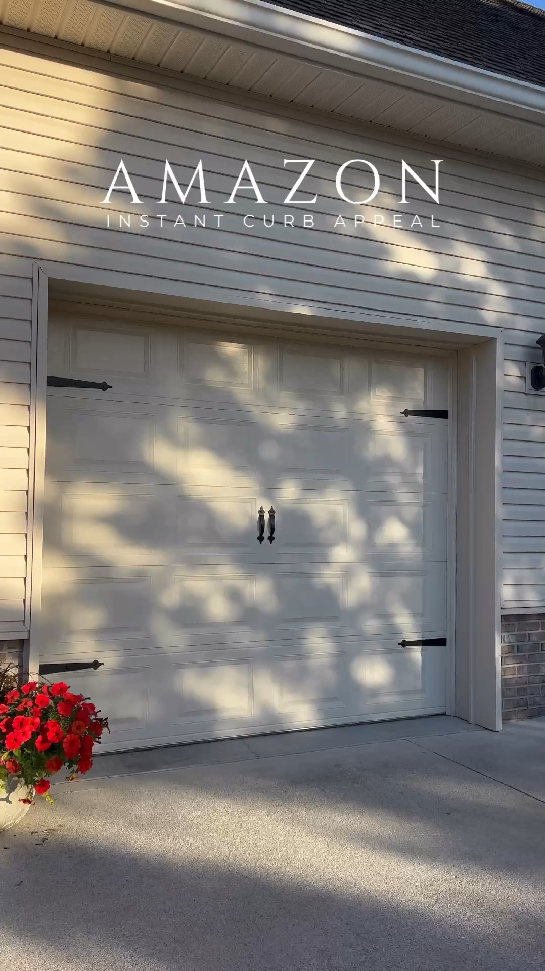☀️These garage magnets are the most budget-friendly way I’ve ever found to add instant curb appeal to your home, especially if you have a builder-grade, street-facing garage door. They took a total of five minutes to install and have stayed put for over 5 years, through storms, snow and afternoon summer sun!

#LTKHome #LTKVideo #LTKFindsUnder50