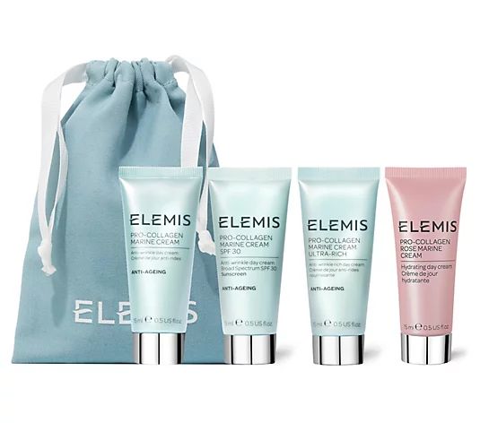 ELEMIS Pro-Collagen Marine Cream Travel Wardrobe - QVC.com | QVC