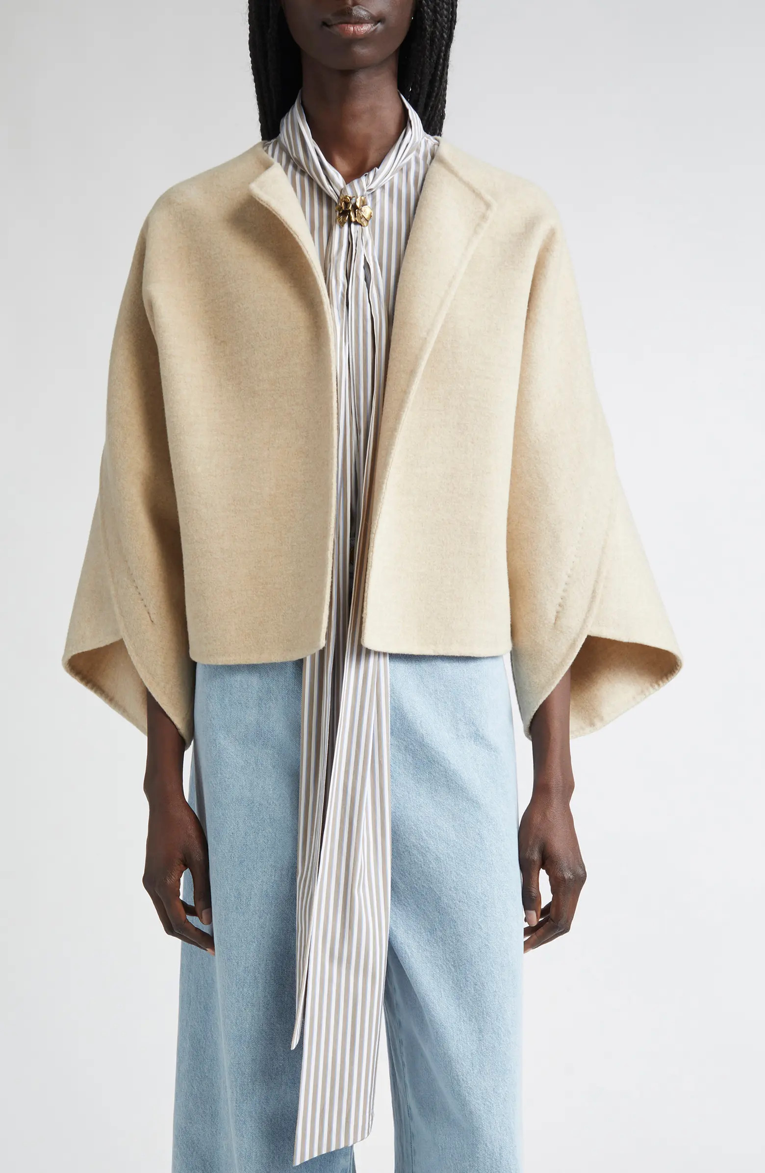 Max Mara Ovada Virgin Wool & Cashmere Jacket | Nordstrom | Nordstrom