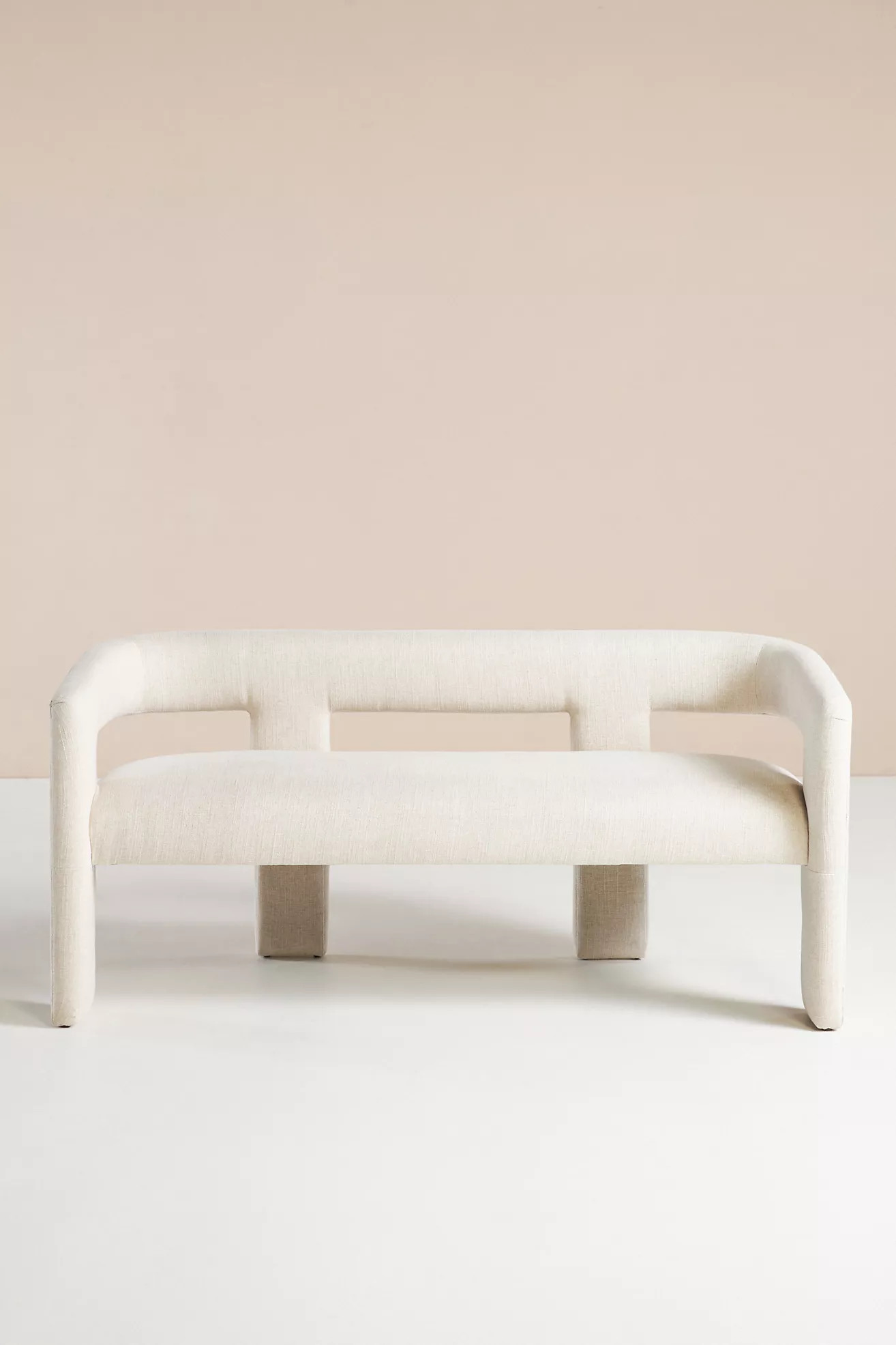 Valencia Linen Effie Dining Bench | Anthropologie (US)
