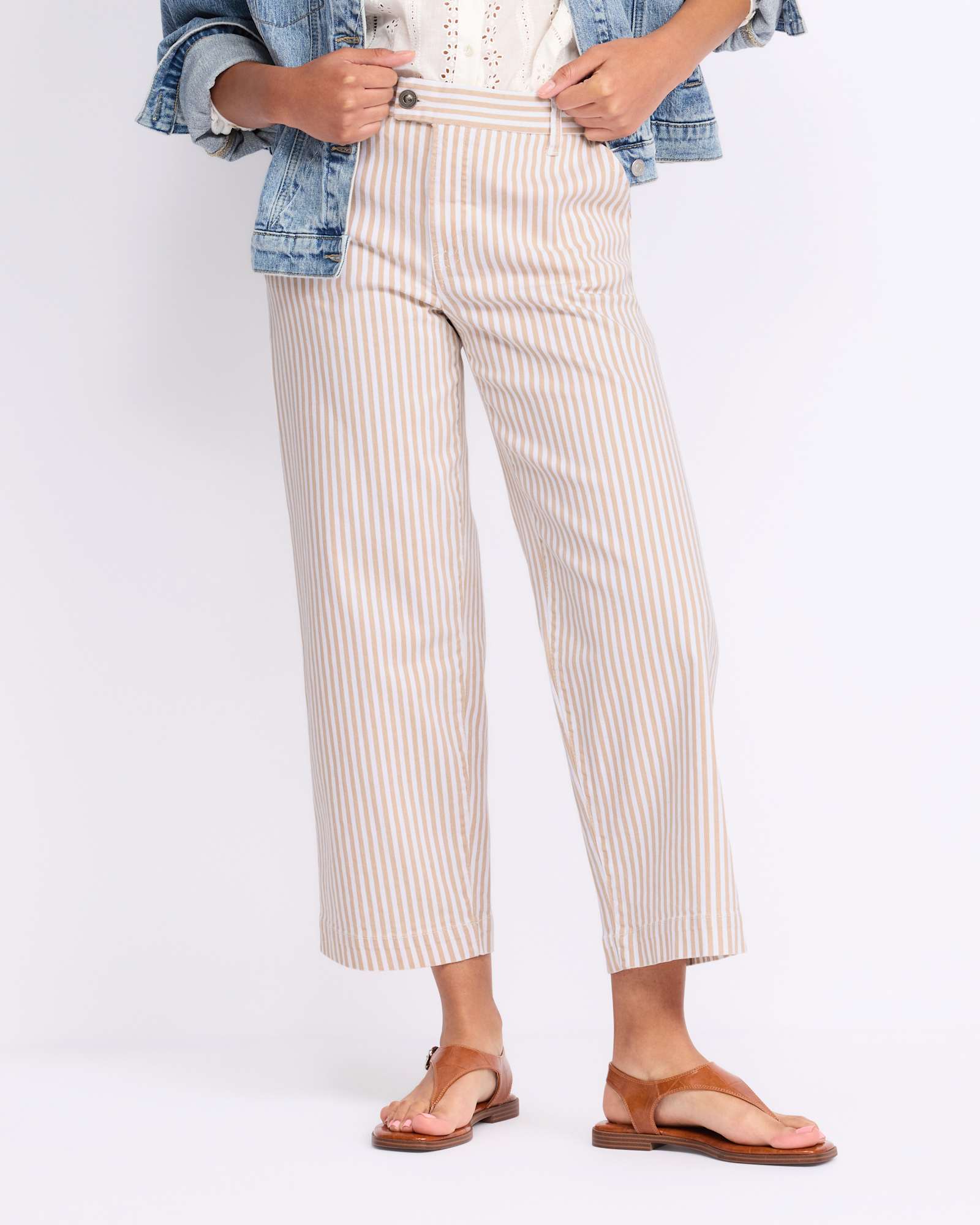 Niva Extended Tab Wide Leg Jean | Stitch Fix