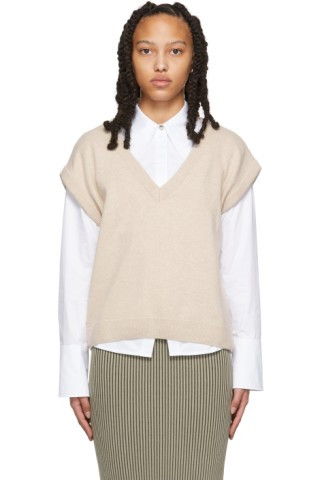 ANINE BING - 驼色 Fiona 马甲 | SSENSE