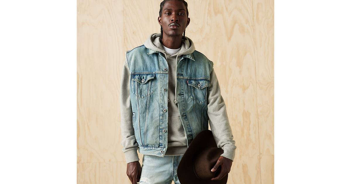 Relaxed Trucker Vest - Medium Wash | Levi's® US | Levi's US