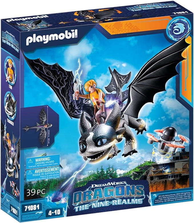 Playmobil Dragons 71081 The Nine Realms Thunder and Tom | Amazon (DE)