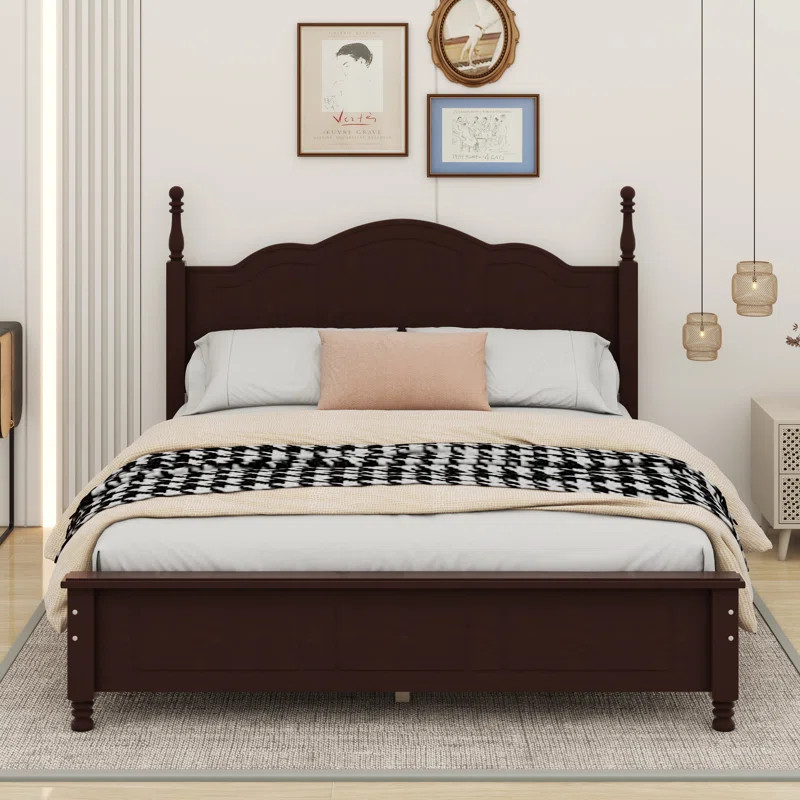 Chellapah Wood Platform Bed Frame | Wayfair North America