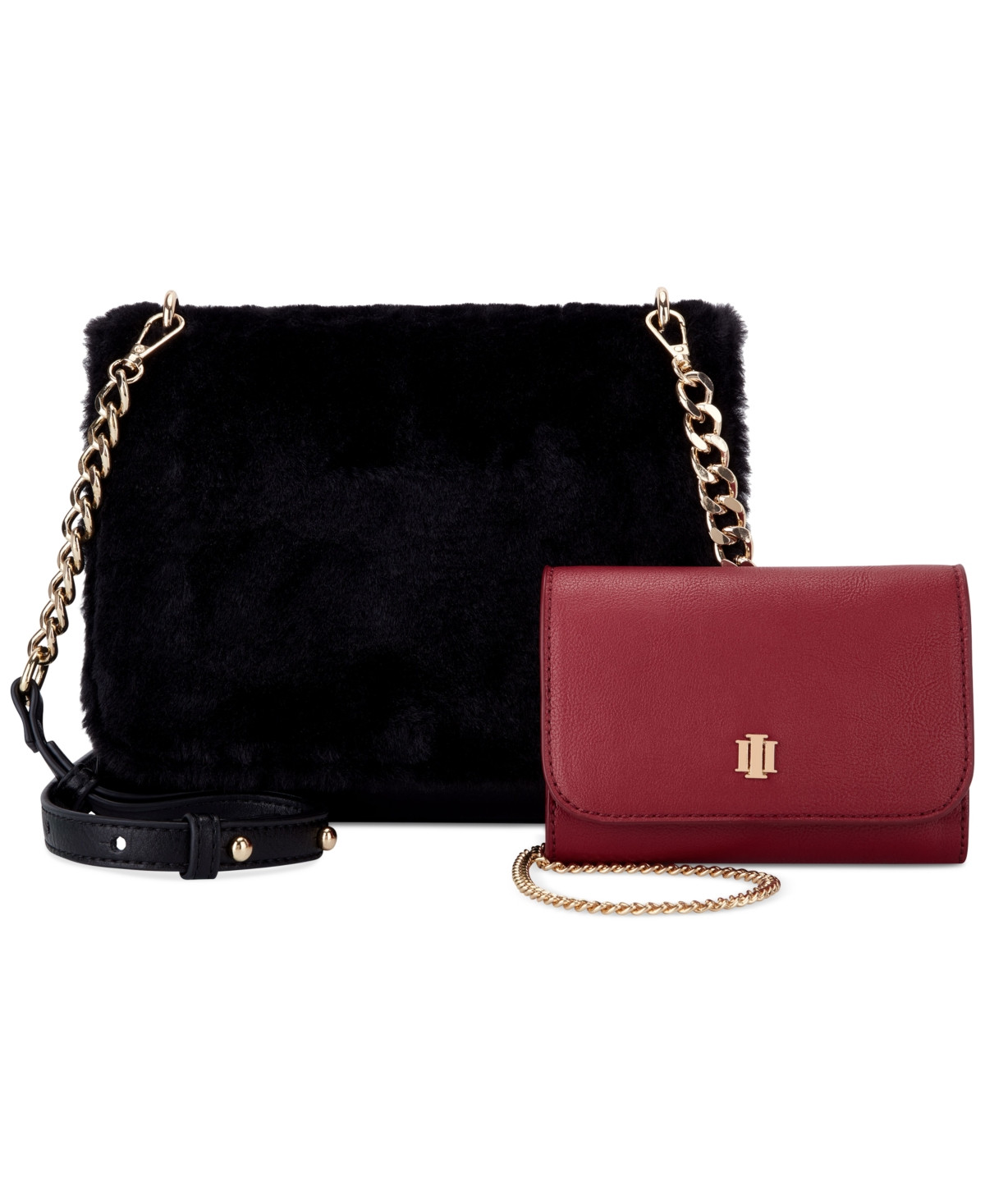 Inc International Concepts Sibbell Faux Fur and Faux Leather Bag Set, Created for Macy's | Macys (US)