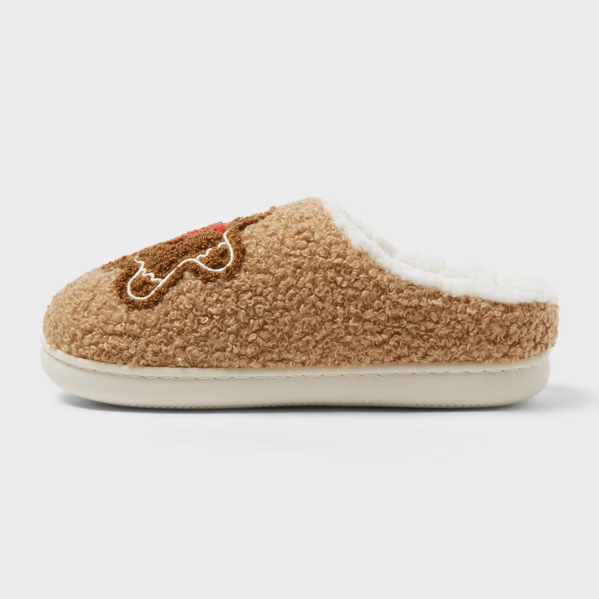 Kids' Gingerbread Scuff Slippers - Wondershop™ Camel | Target