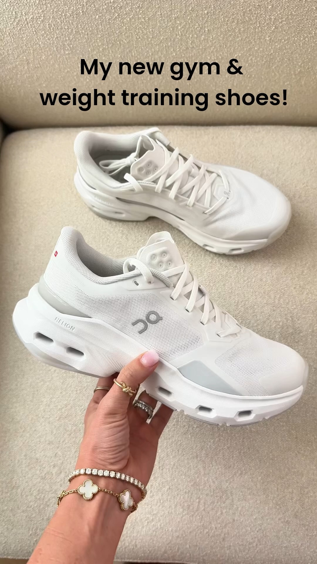 New ON Cloudpulse weight lifting and cardio shoes! Great for lifting weights in the gym but also cardio and walking, too. TTS for me. White sneakers. Disney shoes.

#LTKfitnessgoals #LTKActive #LTKTravel