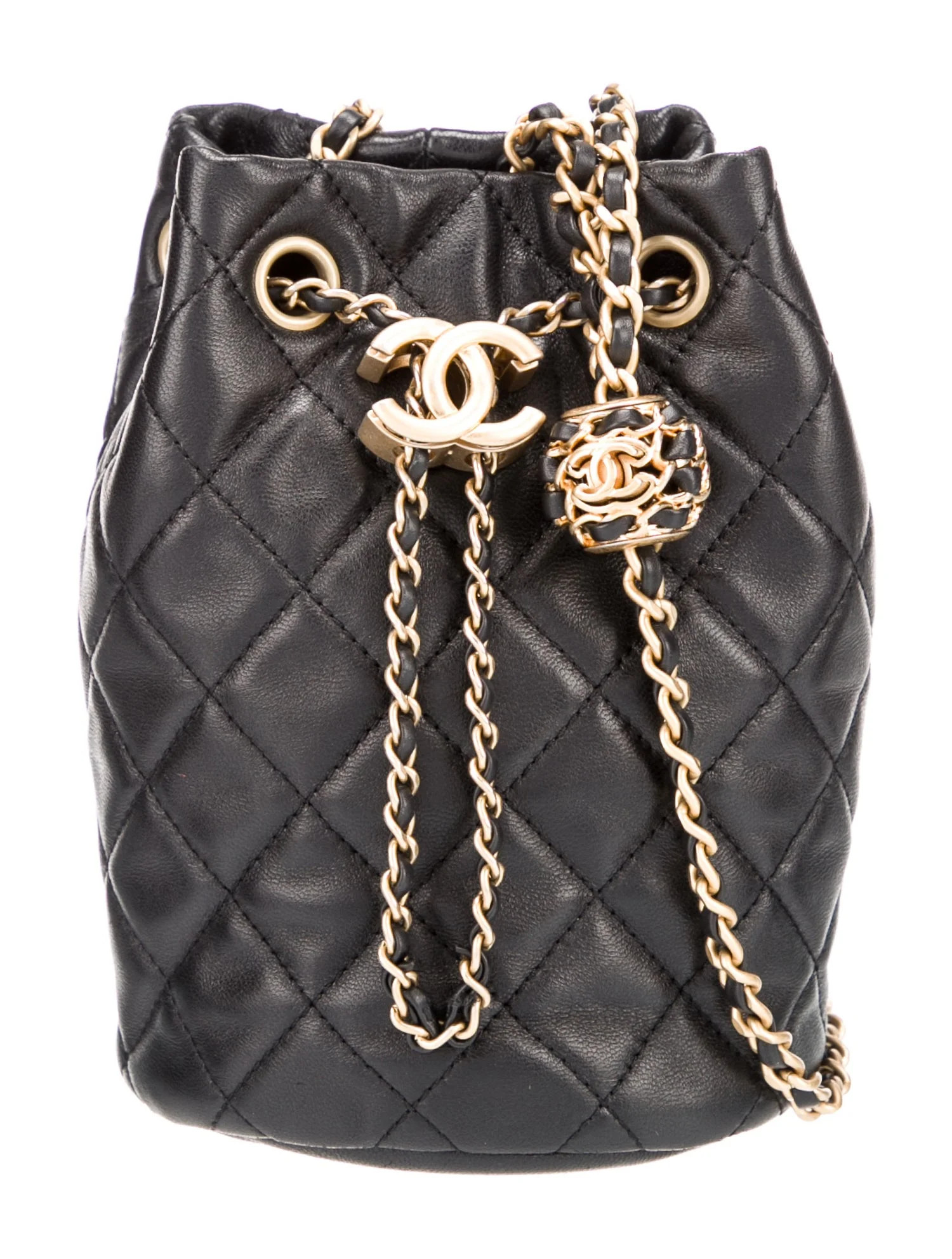 Pearl Crush Bucket Bag | The RealReal