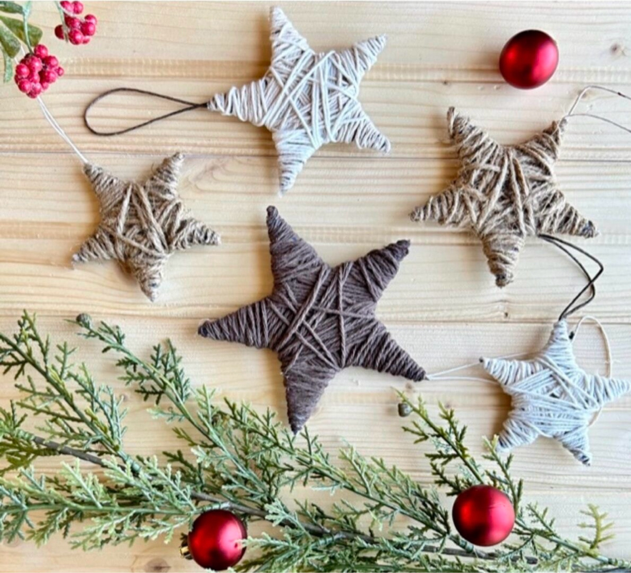 DIY star ornaments ⭐️
#amazon #diy #crafty #homemade #stars

#LTKSeasonal #LTKHome #LTKHoliday