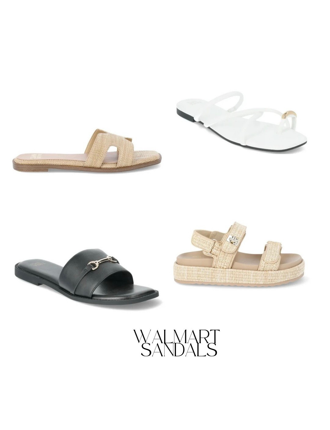 Walmart sandals 

#LTKSeasonal #LTKFindsUnder50 #LTKStyleTip