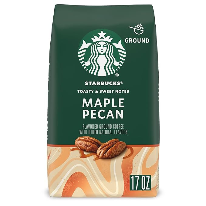 Starbucks Ground Coffee—Maple Pecan Flavored Coffee—Naturally Flavored—100% Arabica—1 bag... | Amazon (US)