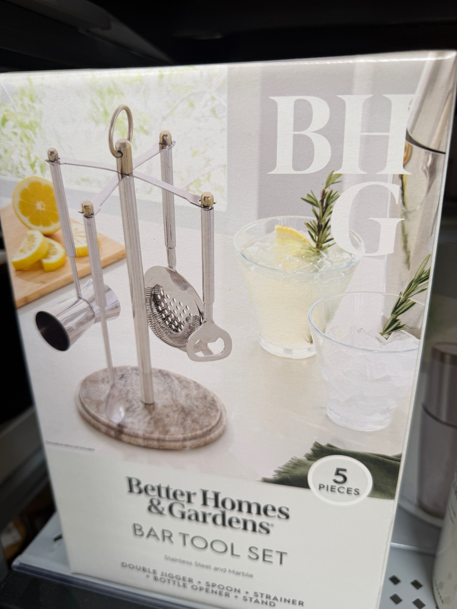 A perfect hostess gift is this bar kit! A beautiful marble base with all the cocktail making essentials.

#LTKHome