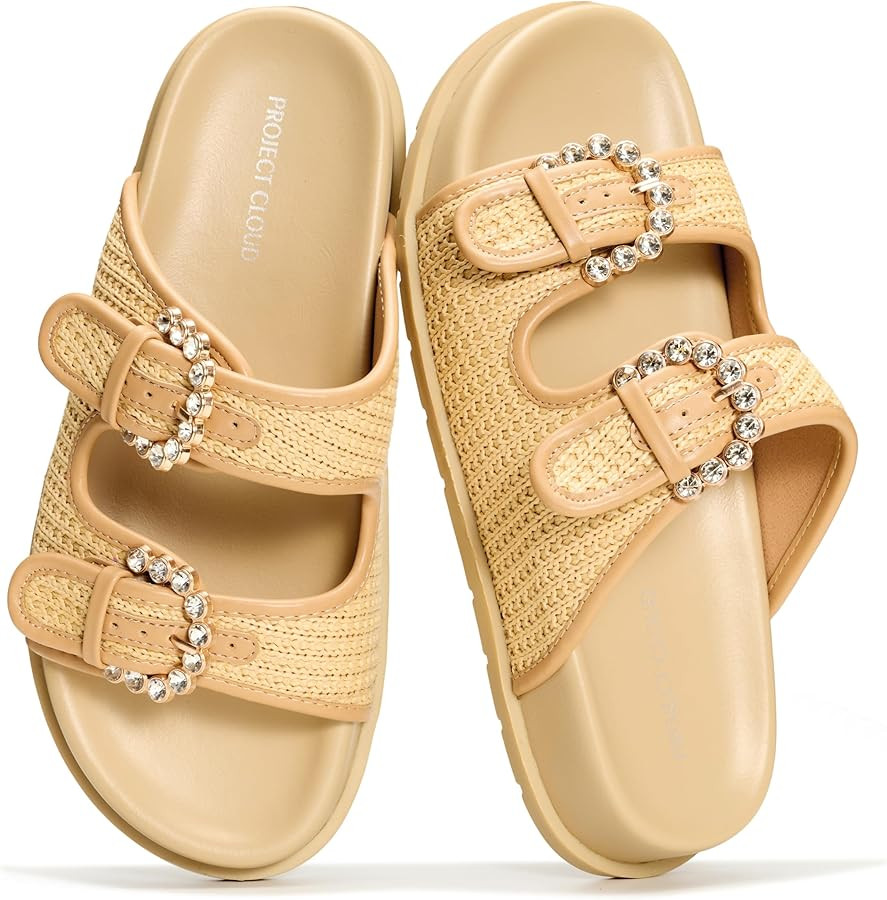 Project Cloud Platform Summer Sandals for Women 2026 - Comfortable and Adjustable Straps Summer S... | Amazon (US)