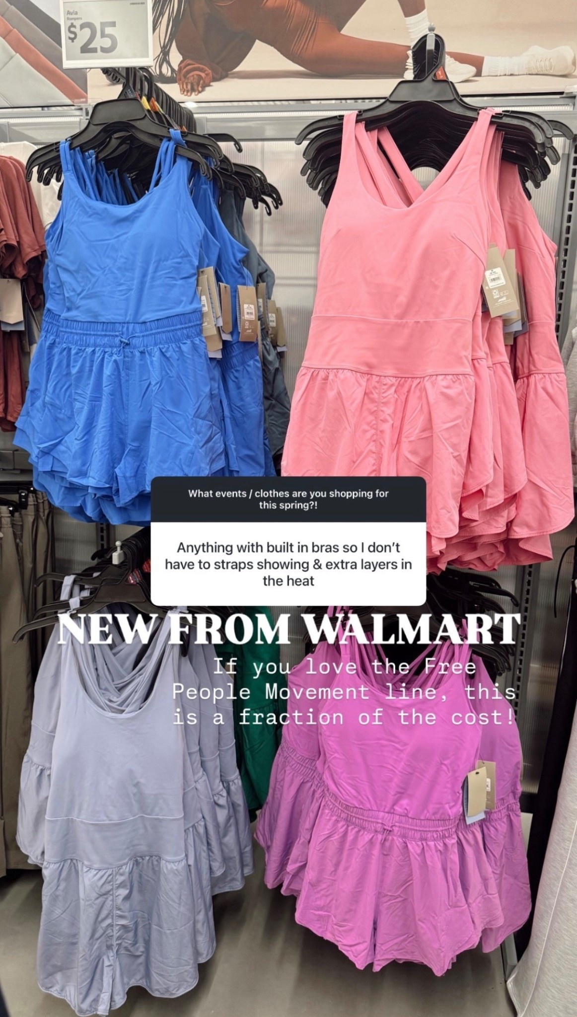 🤍 If you love the Free People movement line, you’ll LOVE these rompers with the built in bra + shorts 🙌🏼

#LTKmorningroutine #LTKmomlife #LTKfitnessgoals