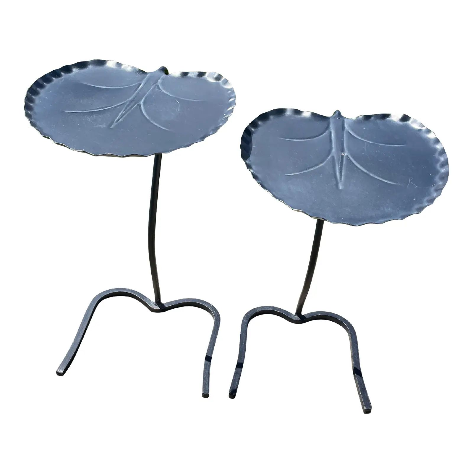 1960s Mid-Century Modern Salterini Attributed Lily Pad Nesting Tables - Set of 2 | Chairish