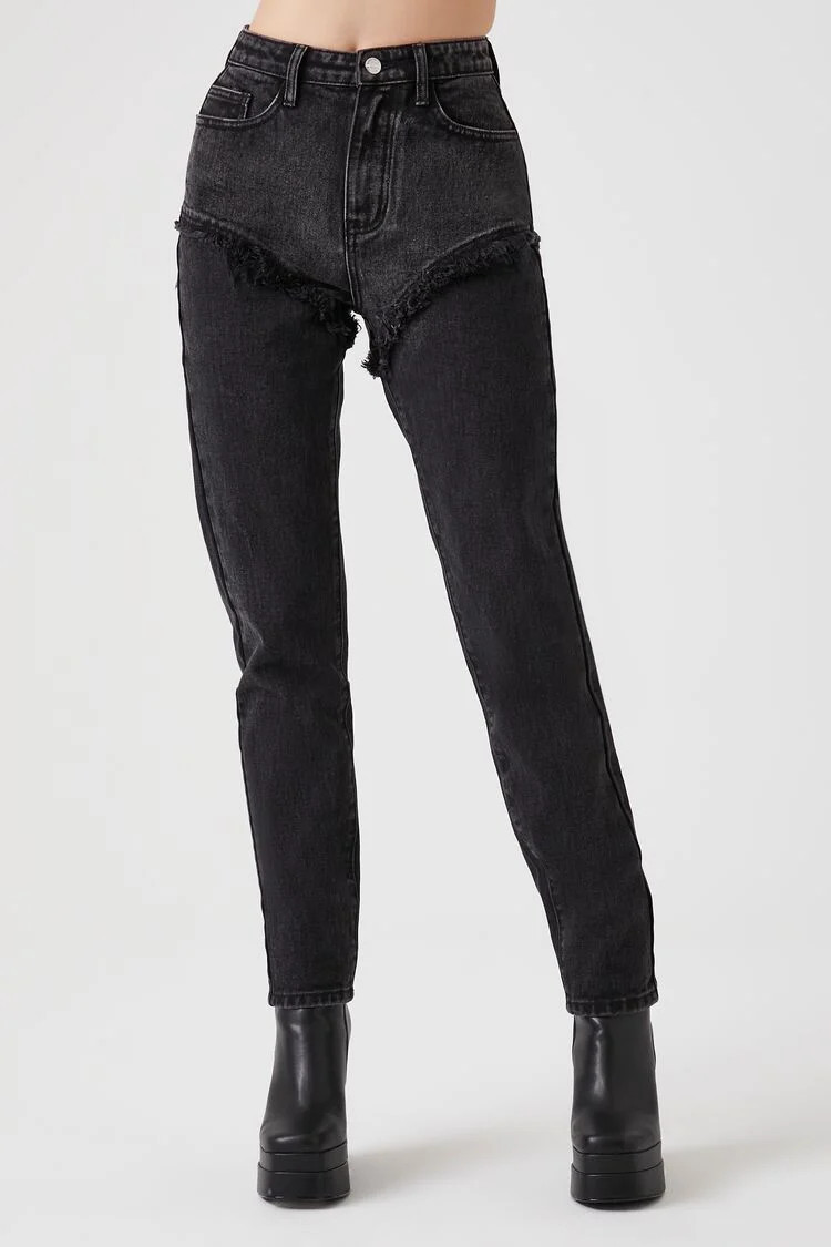Reworked High-Rise Jeans | Forever 21 (US)