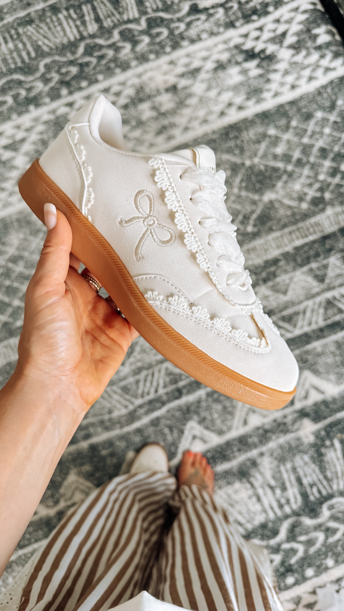 Cutest sneakers! TTS and comfy. The perfect option to elevate any casual look! 

#LTKootd #LTKgrwm #LTKmomlife