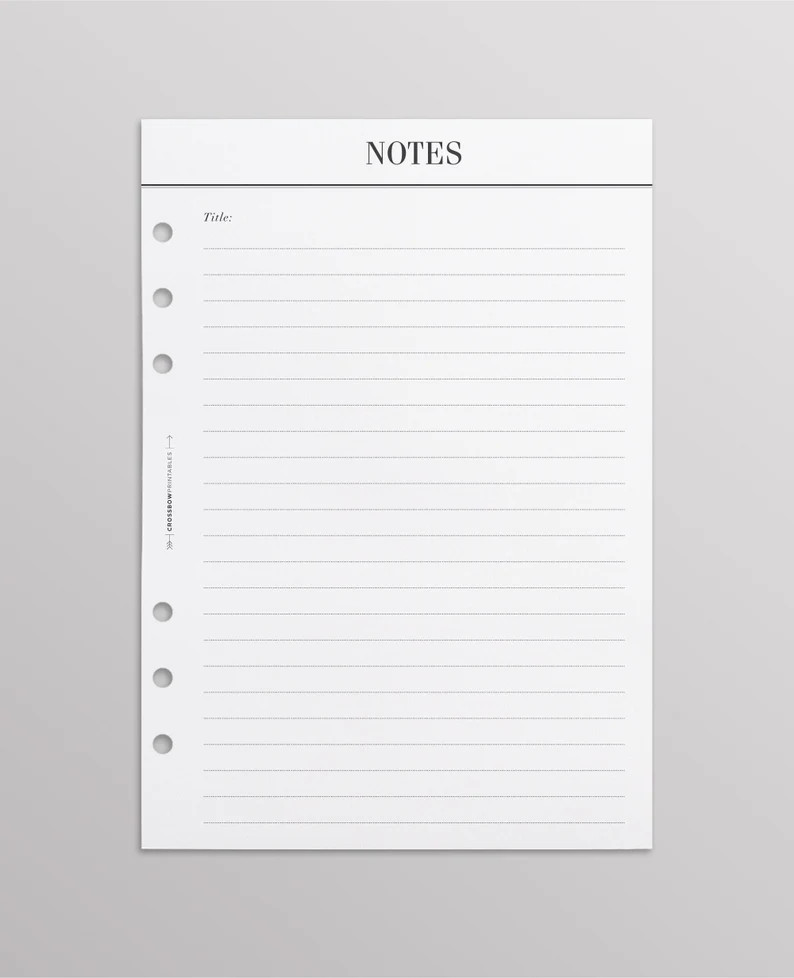 GEDRUCKTE Notizen Planer Nachfüllseiten A5 | Bedruckte Planer Einsätze | Louis Vuitton Agenda E... | Etsy (DACH)