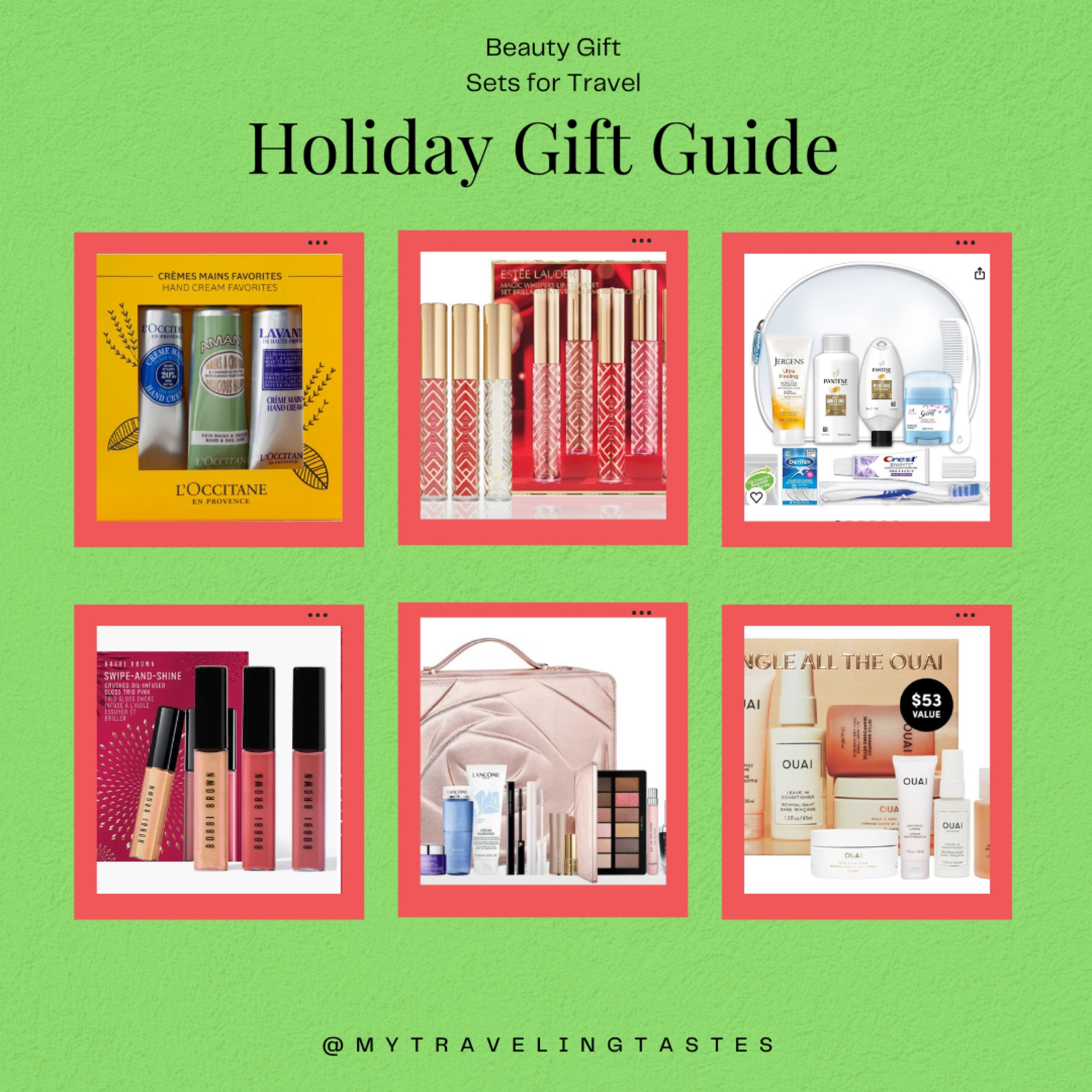 I alway buy beauty gift sets this time of year. The make great gifts, especially for travelers who appreciate the small sized products! There is something for every budget  

#LTKGiftGuide #LTKHoliday #LTKBeauty