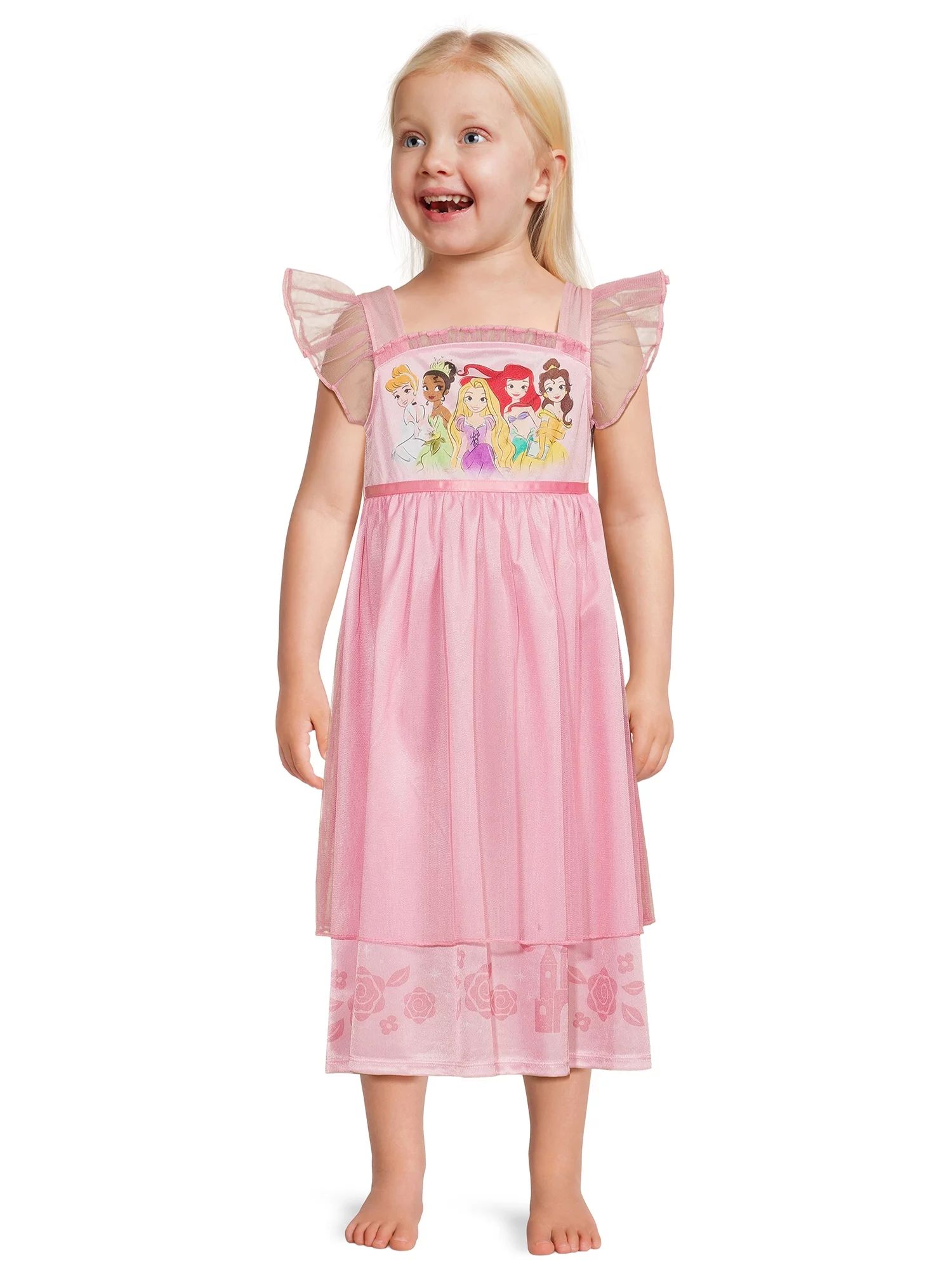 Toddler Girls Fantasy Nightgown, Sizes 2T-5T | Walmart (US)