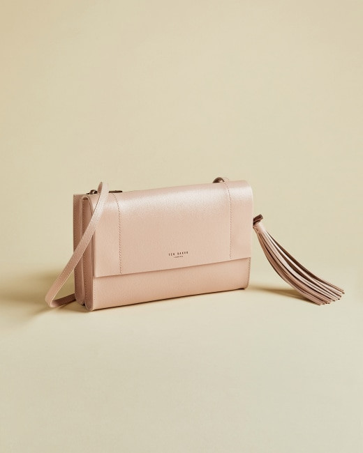 LAILAI
				Leather tassel detail cross body bag | Ted Baker (US)