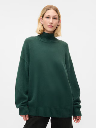 CashSoft Mockneck Sweater | Gap (US)