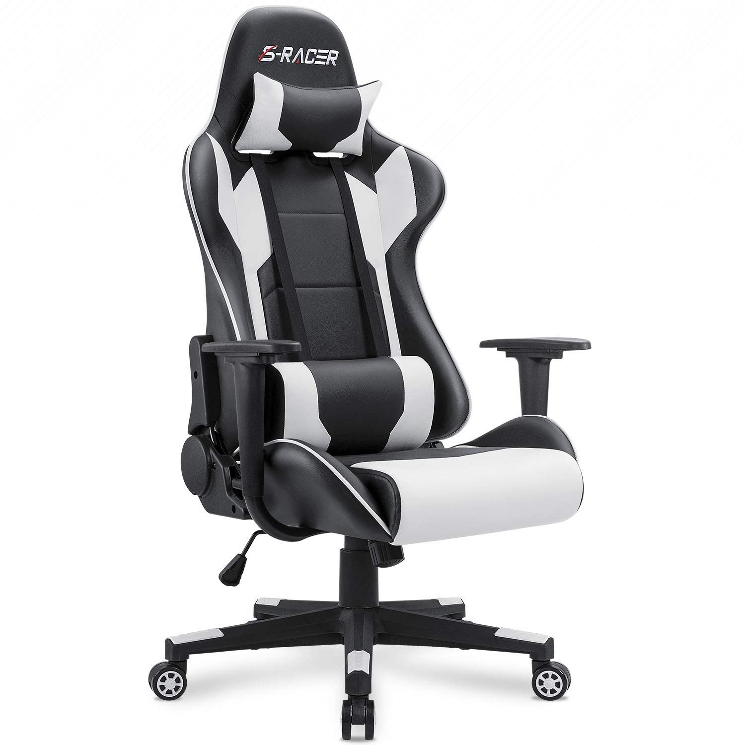 Homall Gaming Chair Office Chair High Back Computer Chair Leather Desk Chair Racing Executive Erg... | Amazon (US)