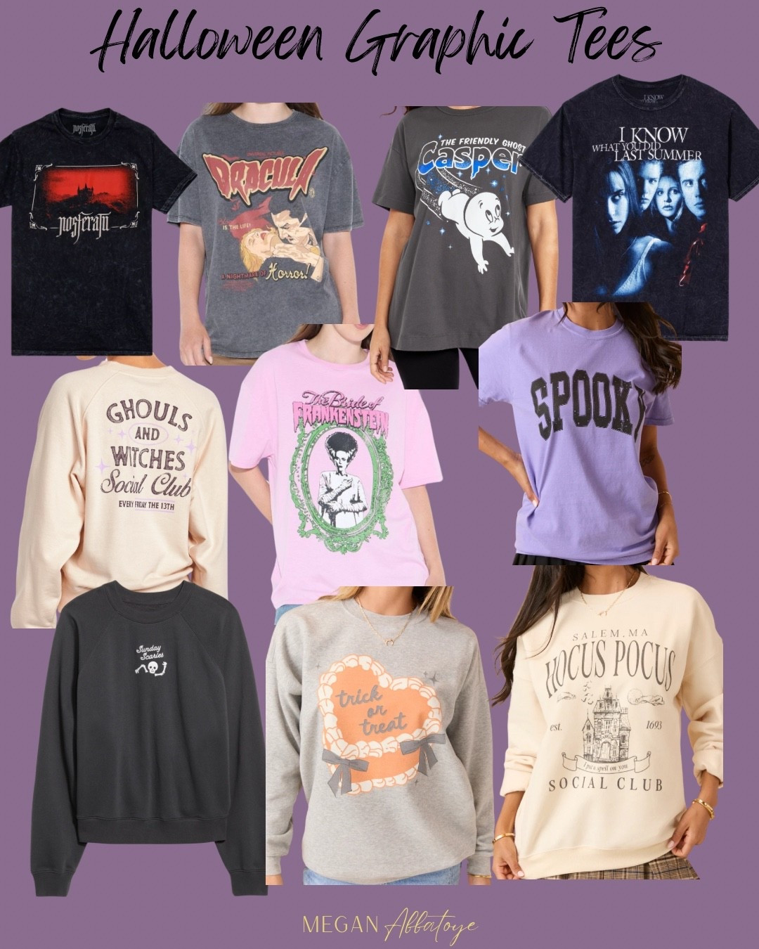 Some of my current favorite new Halloween tees and sweatshirts out right now 🕸️

#LTKautumn #LTKStyleTip #LTKSeasonal