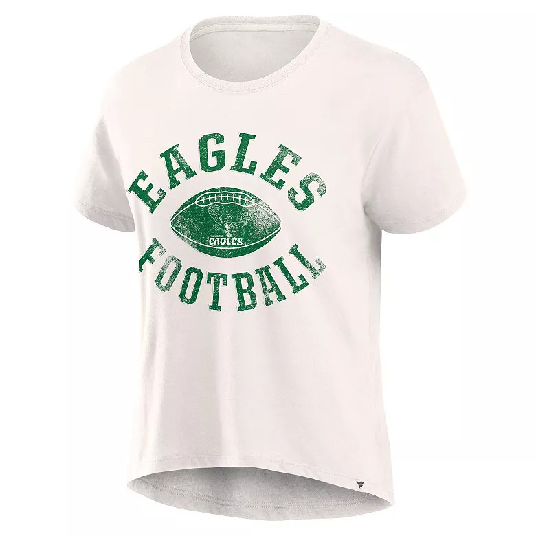 Women's Fanatics Cream Philadelphia Eagles Football Home Fashion T-Shirt | Kohl's