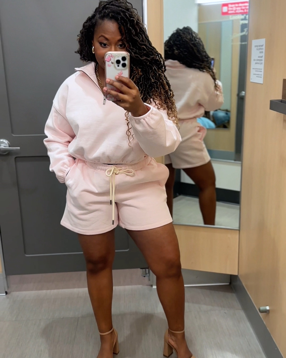 Light pink outfits by Kbb @Target 
🌸🎀