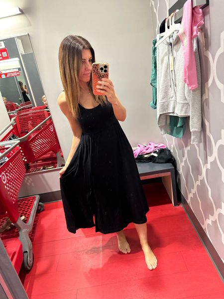 Midi dress 🖤 only $25, wearing a size small. Love the length for spring (I’m 5’7 for reference)


#targetfind #targetstyle #dress #springdress #springstyle #mididress #vacationoutfit #neutralstyle #basics 

#LTKstyletip #LTKfindsunder50 #LTKover40