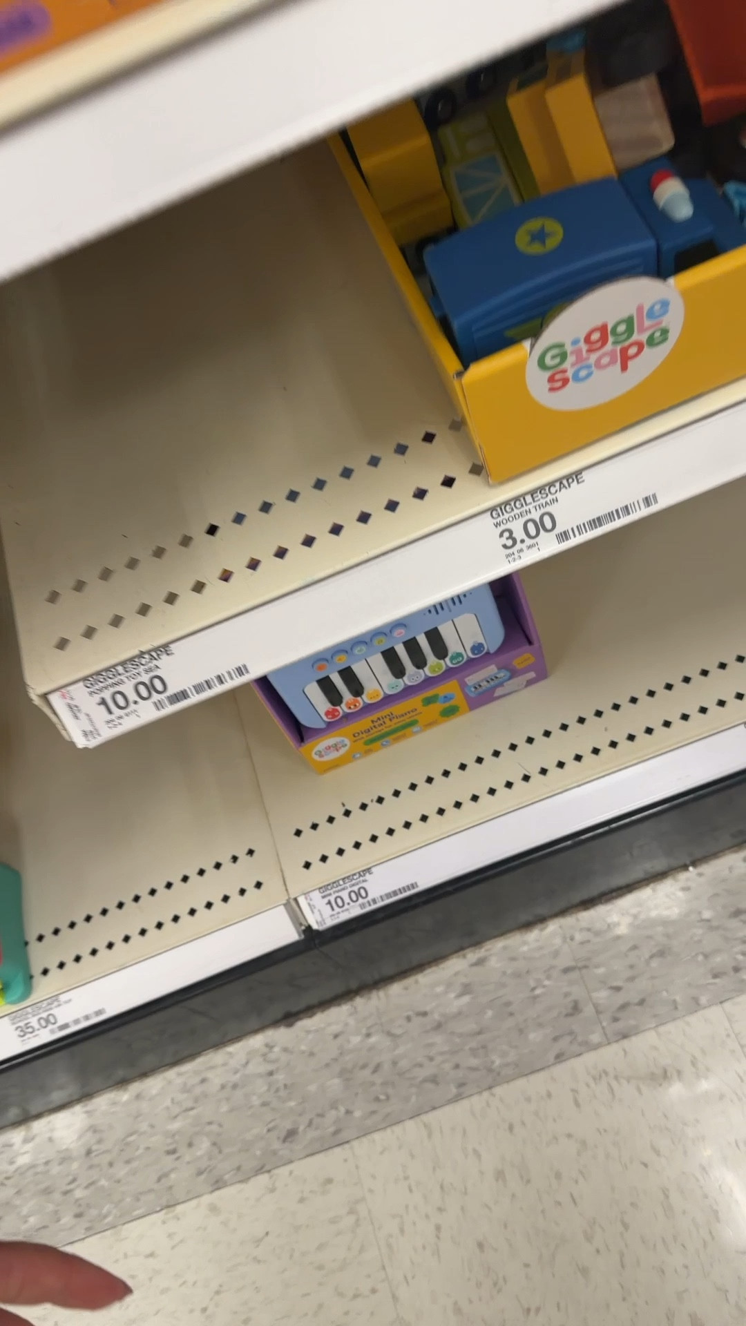 Great toddler on the go toy for an Easter basket stuffer! 