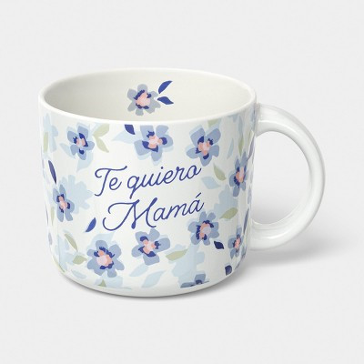14oz Te Quiero Mama Shortie Mug Blue - Room Essentials™ | Target
