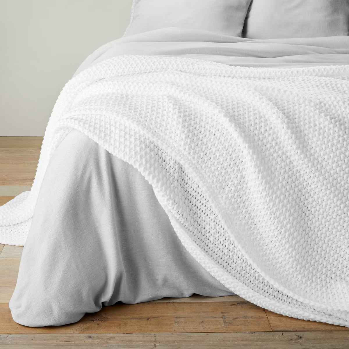 Chunky Knit Bed Blanket - Casaluna™ | Target