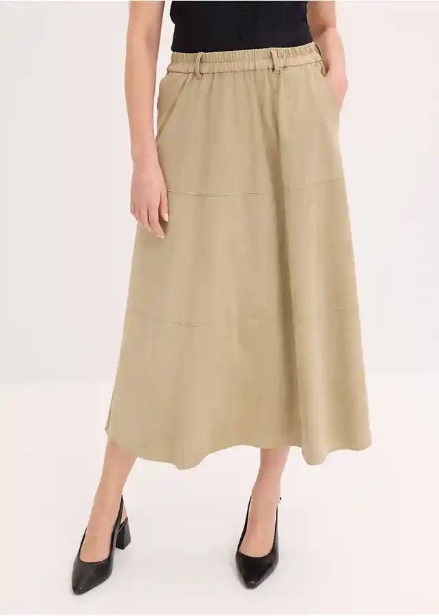 Rock aus Lederimitat | Bonprix DE