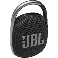 JBL Clip 4: Portable Speaker with Bluetooth, Built-in Battery, Waterproof and Dustproof Feature -... | Amazon (US)