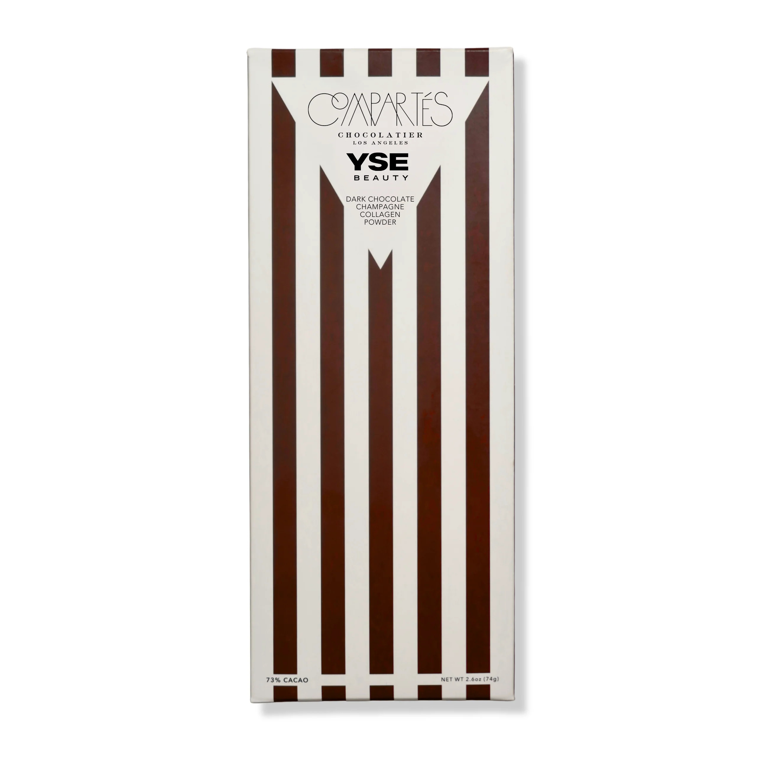 Compartés Dark Chocolate Champagne & Collagen Powder | YSE Beauty