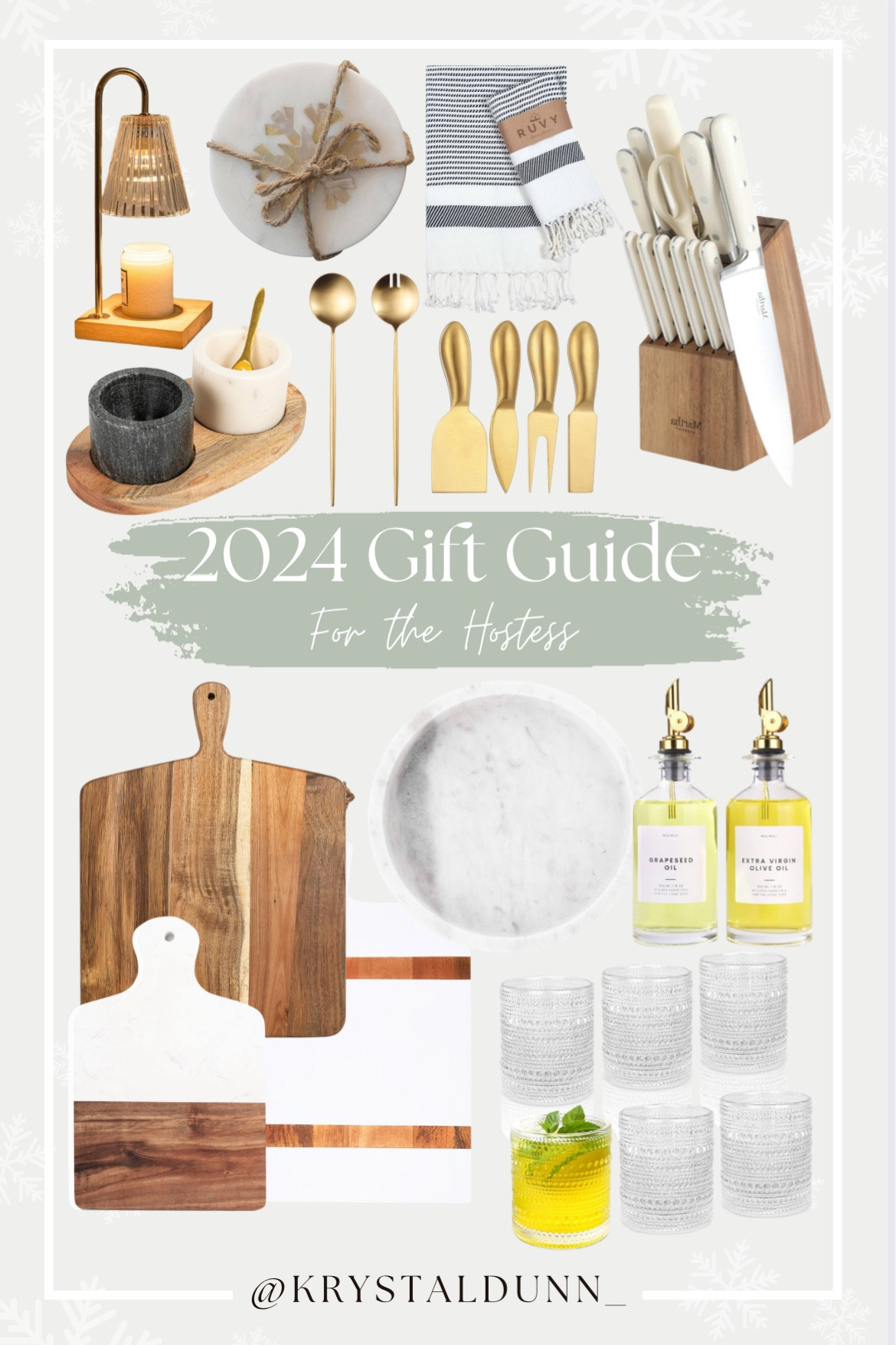 Gift Guide for the Hostess 2024

Amazon, hostess gifts, Christmas, holiday, parties, cutting boards, charcuterie, knives, marble, wood, oil dispenser, salt and pepper, glassware, cups, glasses, candle warmer, serving spoons, seasonal coasters, towels, kitchen, homes

#LTKParties #LTKGiftGuide #LTKHome