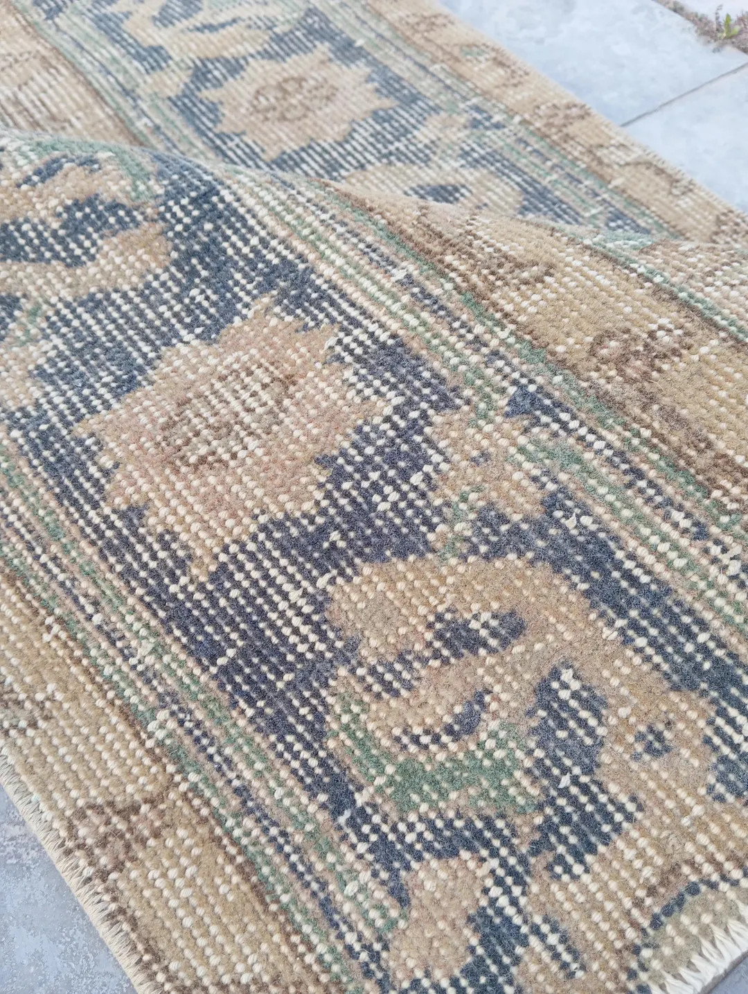 2x5 Vintage Turkish Wool Runner Rug, Small Corridor Rug (2.2x4.11 Ft) Tax Free USA - Etsy | Etsy (US)