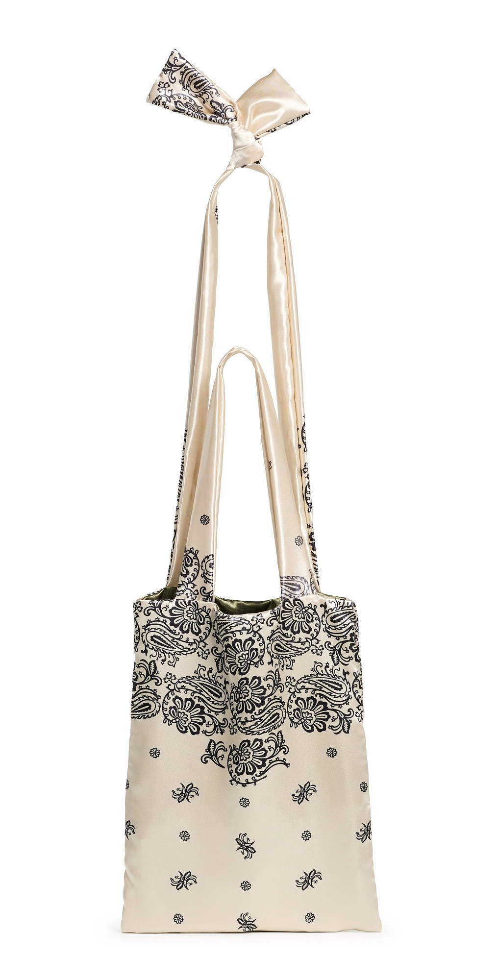 Maria La Rosa Bandana Couture Tote Platino One Size | Shopbop