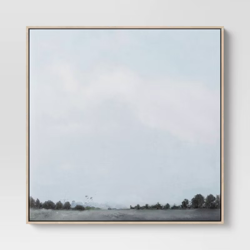 24" x 24" Treeline Framed Canvas - Threshold™ | Target