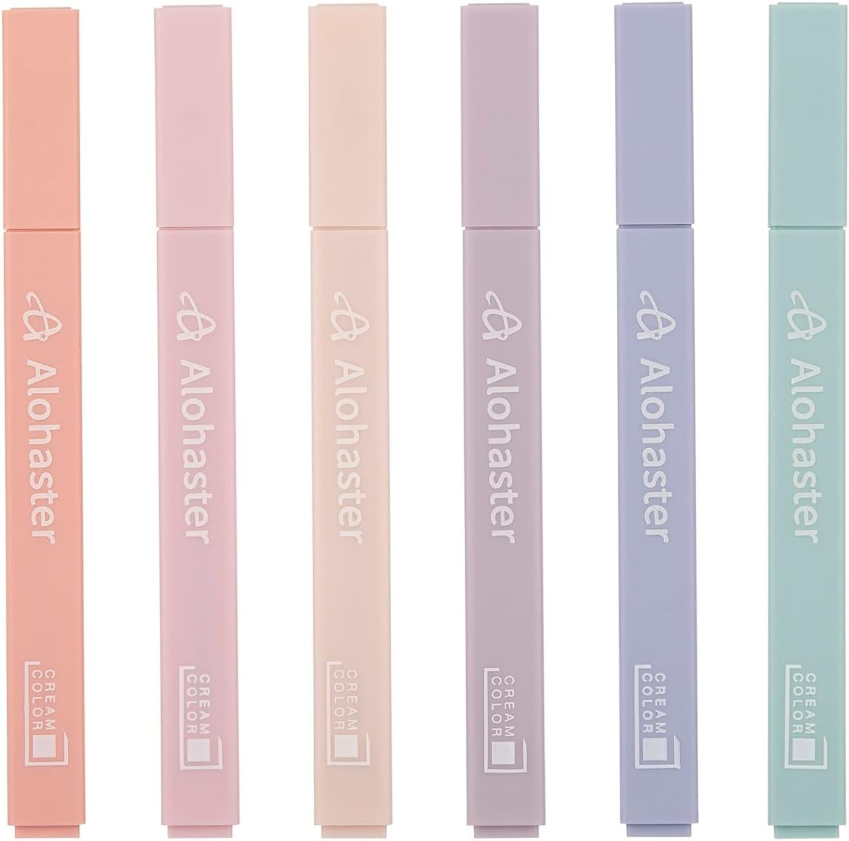 HPSIZEE Aesthetic Cute Highlighters Mild Assorted Colors With Soft Chisel Tip, No Bleed Dry Fast ... | Amazon (US)