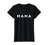 Womens Womens Mama in White Graphic Tee T-Shirt | Amazon (US)