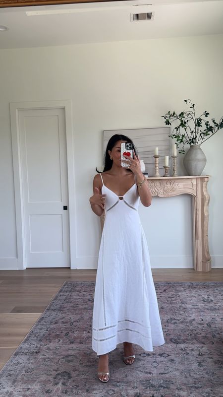 Abercrombie Sale - Linen White Midi Dress! So perfect for Summer! 

- 20%-off ALL DRESSES + 15%-off almost everything else
- Use stackable code: DRESSFEST for an additional 15% off 

Size: XS for reference 

#LTKWedding #LTKStyleTip #LTKSaleAlert#LTKStyleTip #LTKSaleAlert

#LTKSeasonal