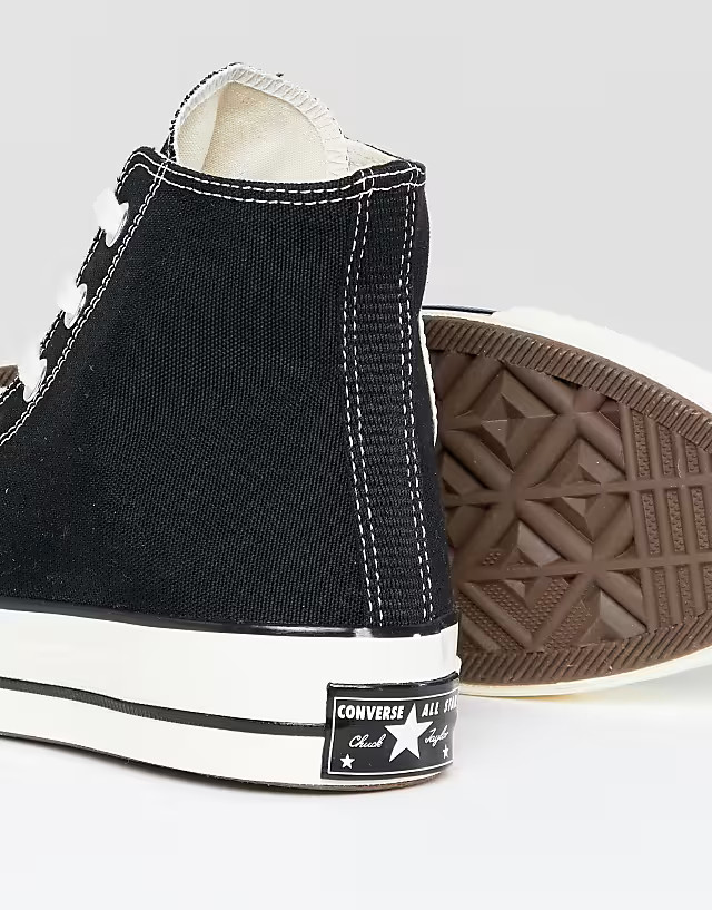 Converse Chuck '70 Hi black trainers | ASOS (Global)