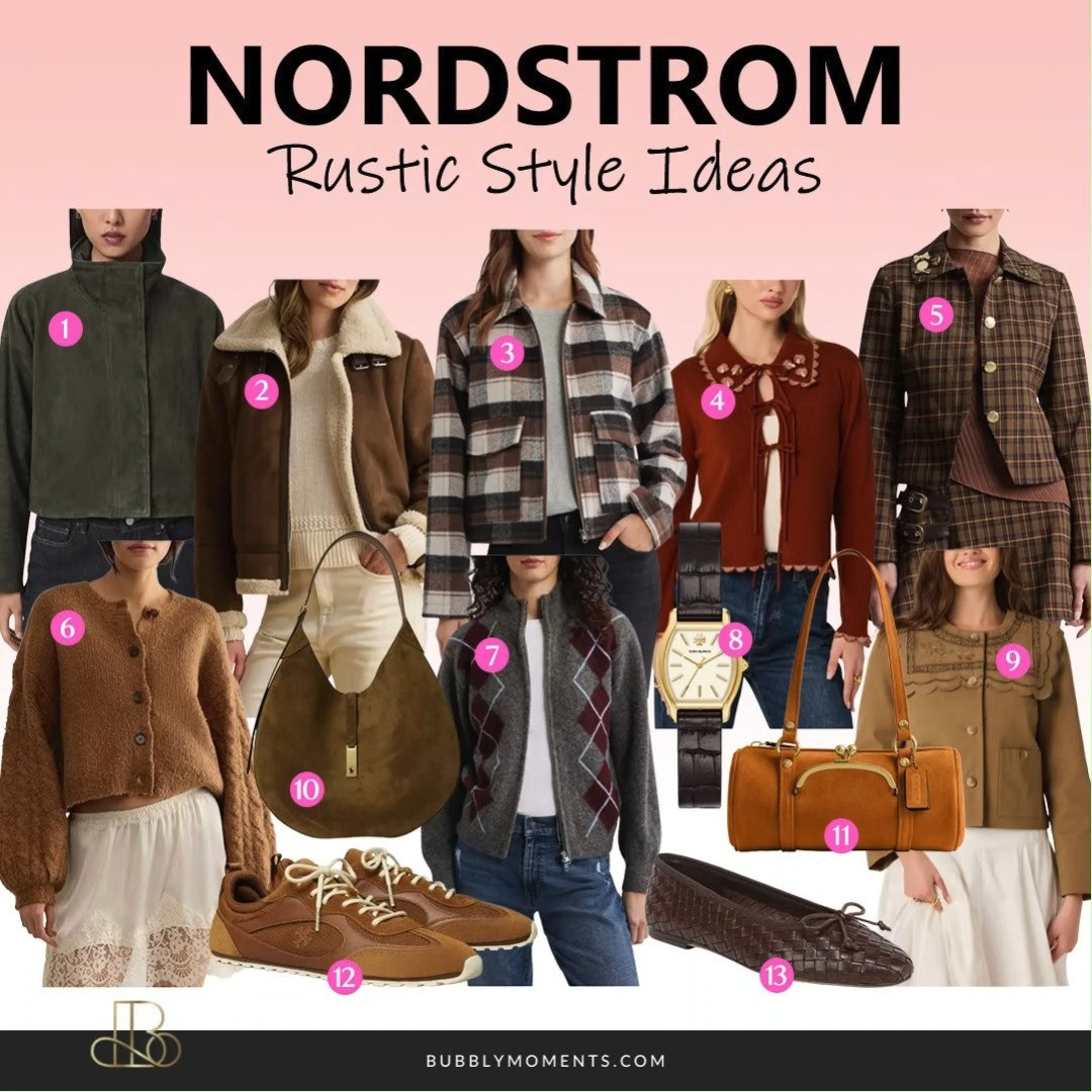 Love a cozy and timeless look? 🤎 These women’s rustic style finds from Nordstrom are perfect for creating effortless fall outfits. Think cozy layers, classic pieces, and easy styles you can wear all season long. 🍂
Shop these rustic-inspired fashion finds and discover your new favorites!
#LTKootd #LTKSeasonal #LTKStyle #WomensFashion #RusticStyle #FallFashion #FallStyle #CozyStyle #CasualStyle #NordstromFinds #FashionFinds #StyleInspo #OutfitIdeas #FallOutfits 

 