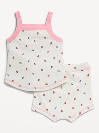 Ribbed Cami Top and Shorts Set for Baby | Old Navy (US)